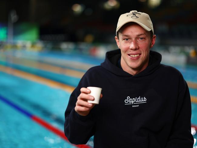 Zac Stubblety-Cook is making time to enjoy hobbies outside of the pool, including coffee roasting. Picture: Chris Hyde/Getty Images