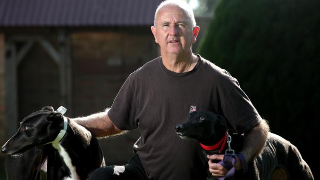 Greyhounds Racing &amp; Social Club director Ronny Marsden said even if a greyhound racing ban was overturned he would not know until June if his club would survive. Picture: Robert Pozo