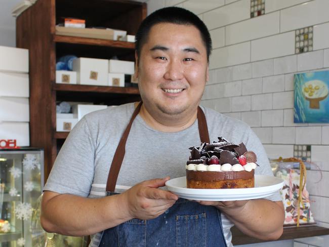 Serving up yet another pastry masterpiece is chef Moonsun Yoo from the 5B2F Bakehouse.