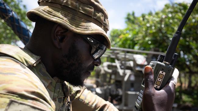 The Australian Army conducted a training exercise at Cowley Beach on October 15, 2024, designed to test soldiers in a range of petroleum capabilities including establishing Deployable Bulk Fuel and Inland Pipeline Distribution Systems, as well as firefighting drills. Picture: Supplied.