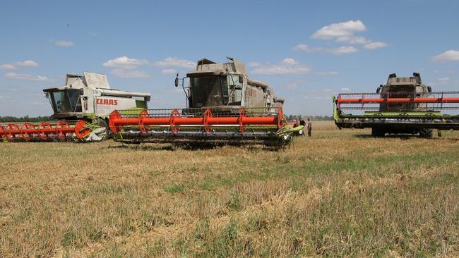 Ukraine, Ukrainian is a major wheat export. Picture Genya Savilov/AFP