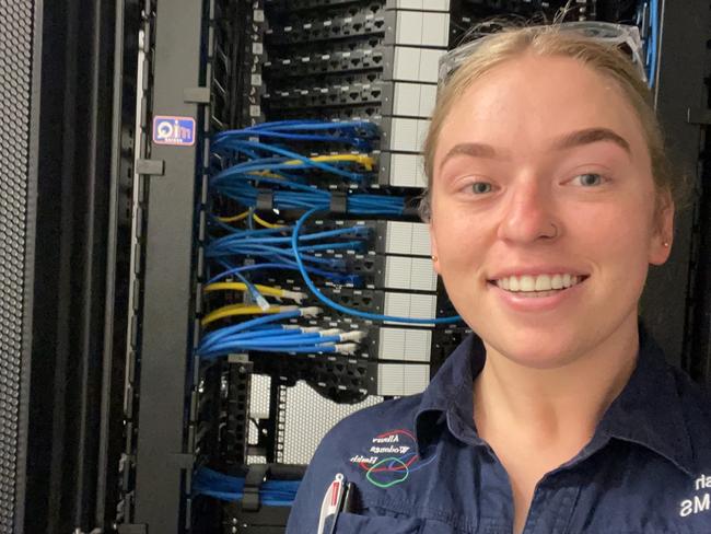 Apprentice Natasha Martin. Picture: Supplied