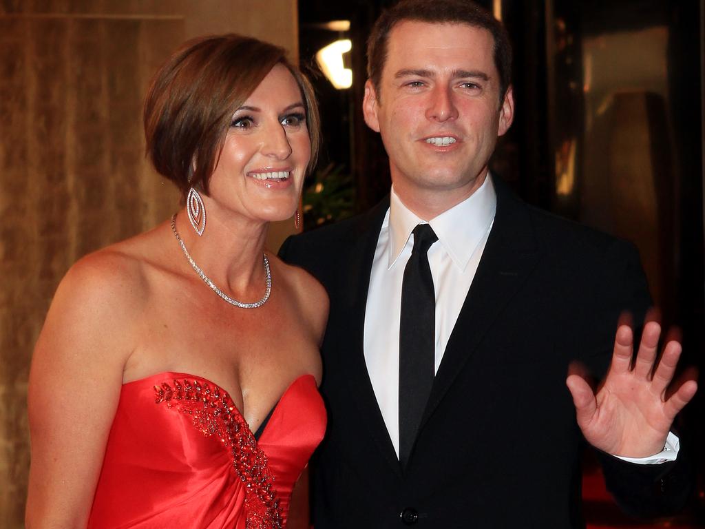 Cassandra and Karl at the 2011 Logies.