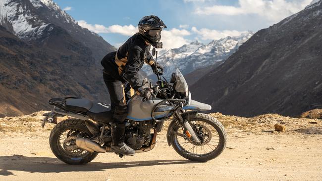 The problem with the Royal Enfield Himalayan 450 I’ve been riding, however, is that it’s not fast.”