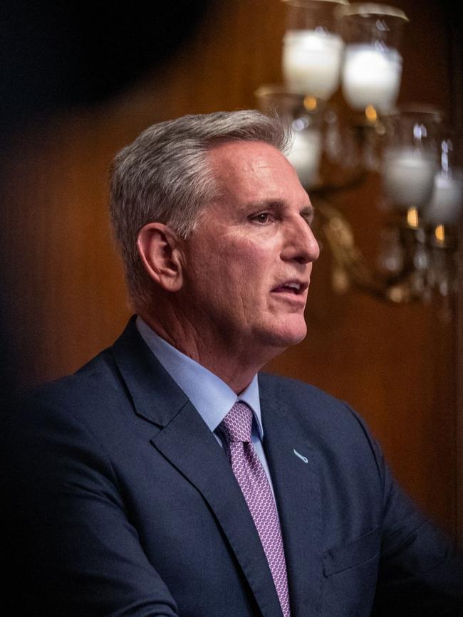 Former speaker Kevin McCarthy. Picture: Getty Images