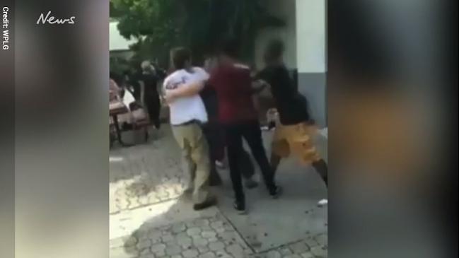 Florida shooting suspect Nikolas Cruz fighting students in 2016