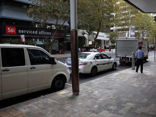 The cabs simply move back to the illegal rank when rangers and police are not present.