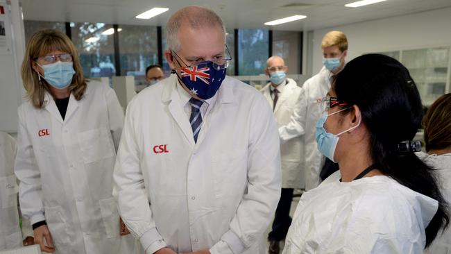 A large majority of frontline workers are still waiting for their COVID-19 vaccination, according to the Victorian union for nurses, midwives and personal care workers. Picture: NCA NewsWire/Andrew Henshaw