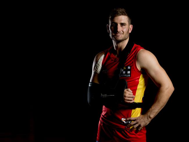 Gold Coast Suns AFL team photo day. Midfielder Anthony Miles. Picture: Jerad Williams