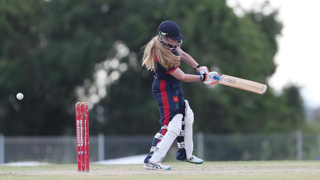 Alexandria Morley in action for Western against North Coastal. Picture: Sue Graham