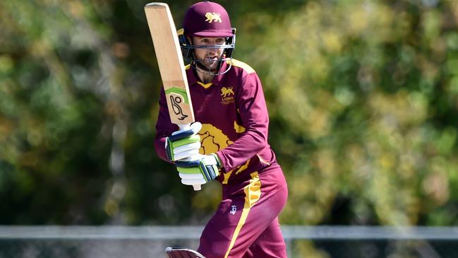 Lions batsman Jack Rudd heads the runs for his side this season. Picture: Steve Tanner