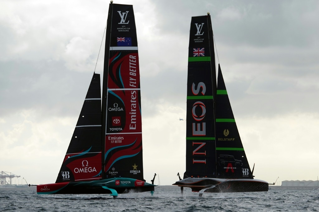 New Zealand enjoy perfect start to America’s Cup defence over Britain