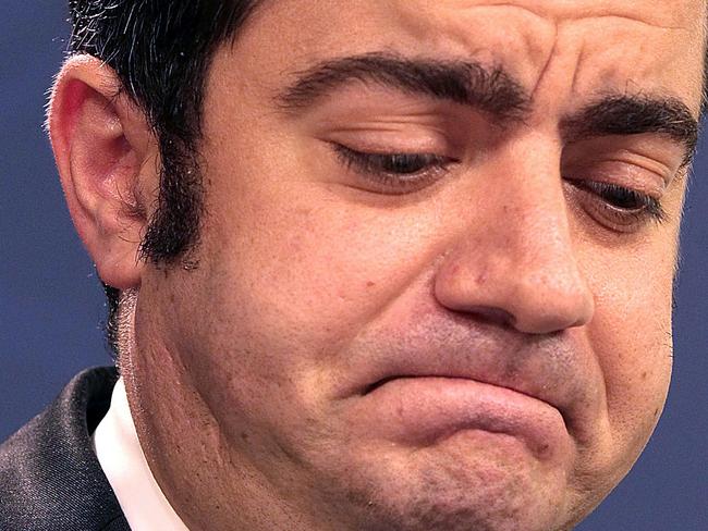 Senator Sam Dastyari quit the Senate last year amid intense scrutiny of his interactions with a Chinese businessman and political donor. Picture: AAP/Ben Rushton