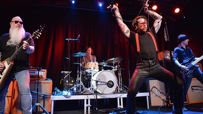 Eagles of Death Metal will return to Paris on Tuesday. Picture: AFP/TT News Agency/Vilhelm Stokstad TT