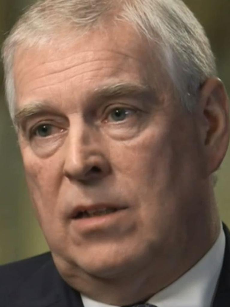 Prince Andrew, The Duke of York is interviewed by NewsNight about his friendship with Jeffrey Epstein. Picture: BBC