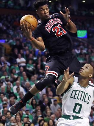 Watch Jimmy Butler for the Celtics on ESPN. Image: supplied.