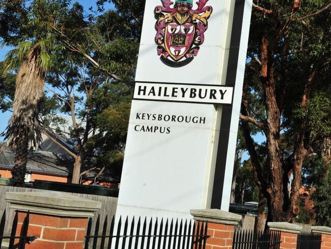 Haileybury College's campus at Keysborough.