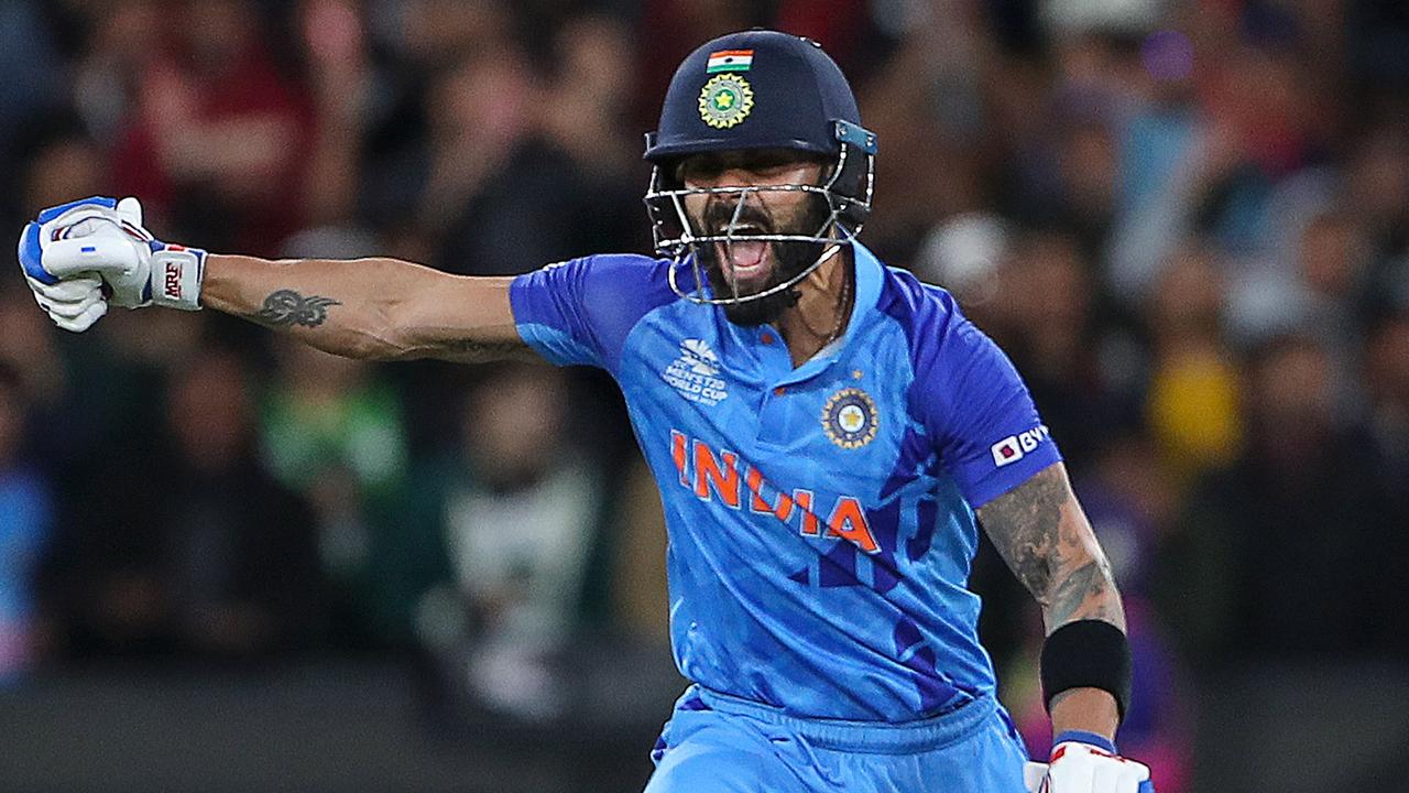 Around the world, 100s of millions of people tuned in to watch Virat Kohli steer India to victory. Picture: AFP