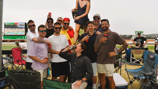 Alex Salamaâs Buck Party at the Alex Scott & Staff Woolamai Cup on Saturday, February 8, 2025. Picture: Jack Colantuono