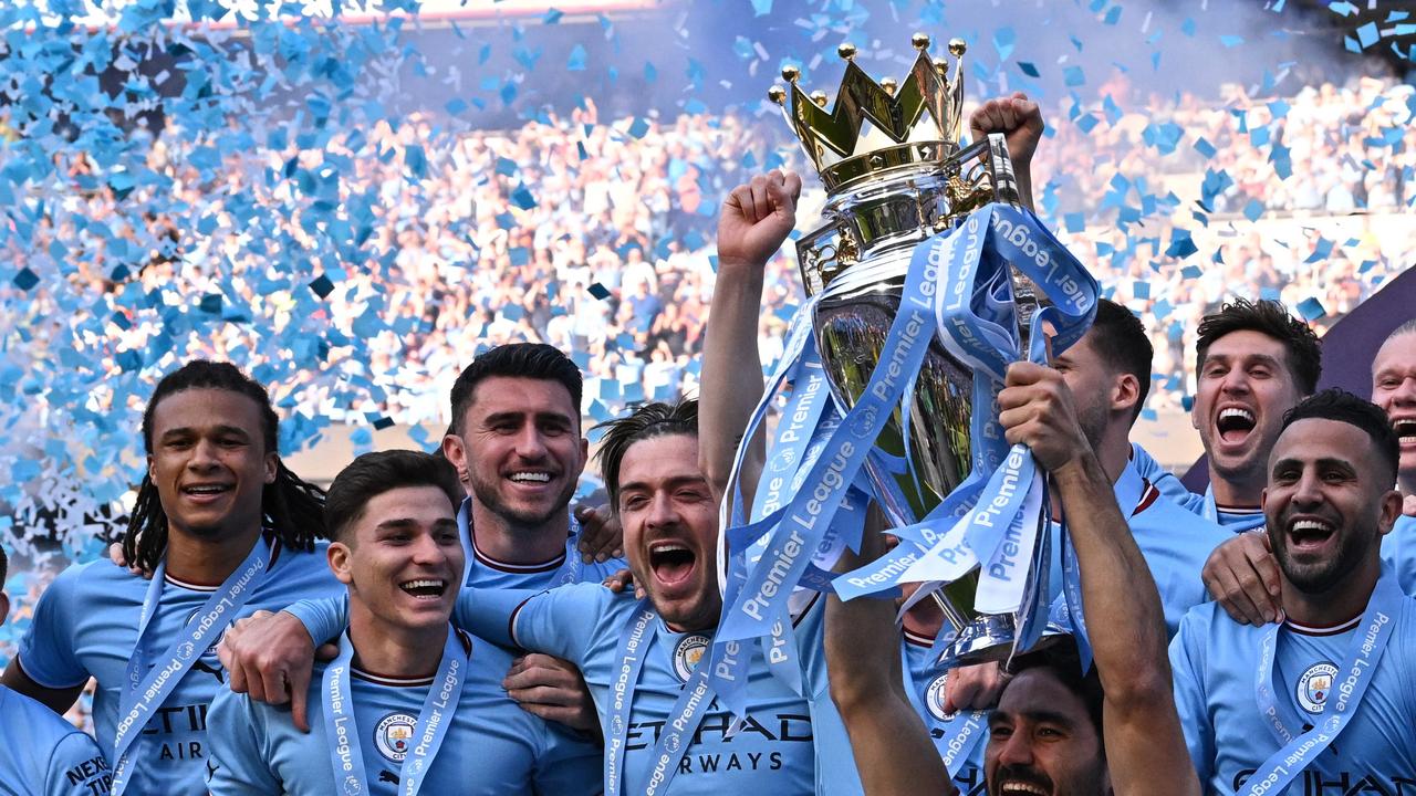 City have won three Premier League titles on the trot – and they’re hunting four.