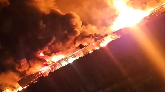 Tens of thousands of kilograms of expired hand sanitiser that fuelled an enormous suspicious blaze at Anakie was being used to breed maggots, it can be revealed
