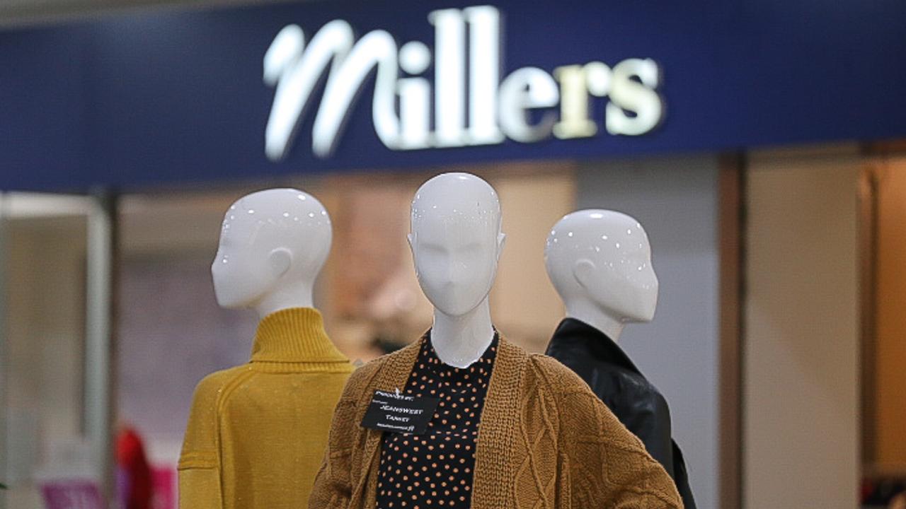 Millers’ owner Mosaic brands has announced it will close 250 stores. Picture: Steven Saphore/NCA NewsWire