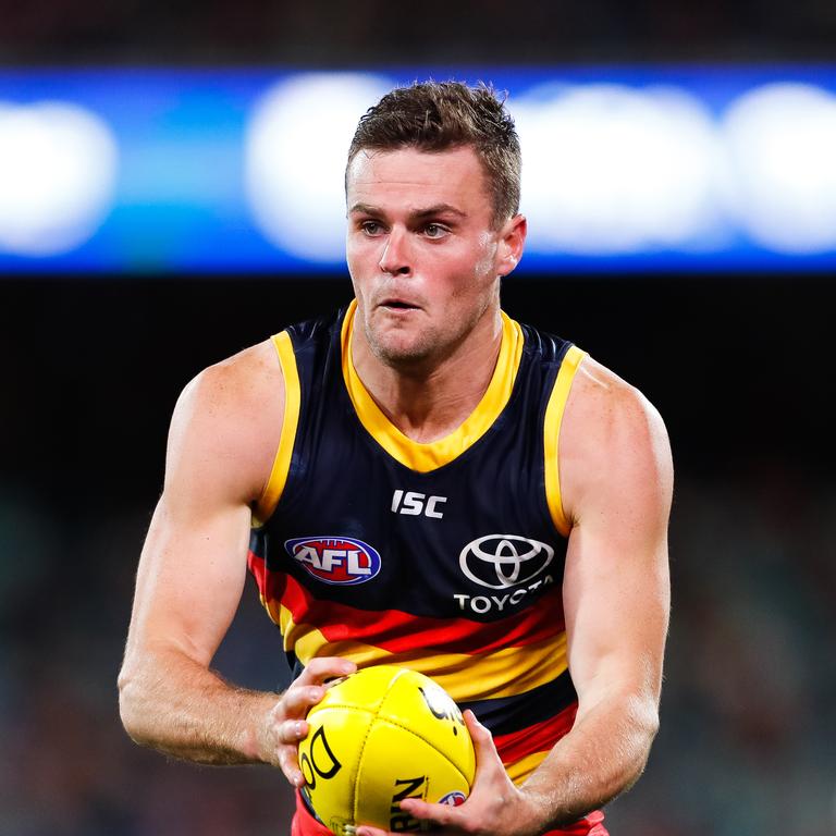 Crouch in action for the Crows in 2020. Picture: Getty Images