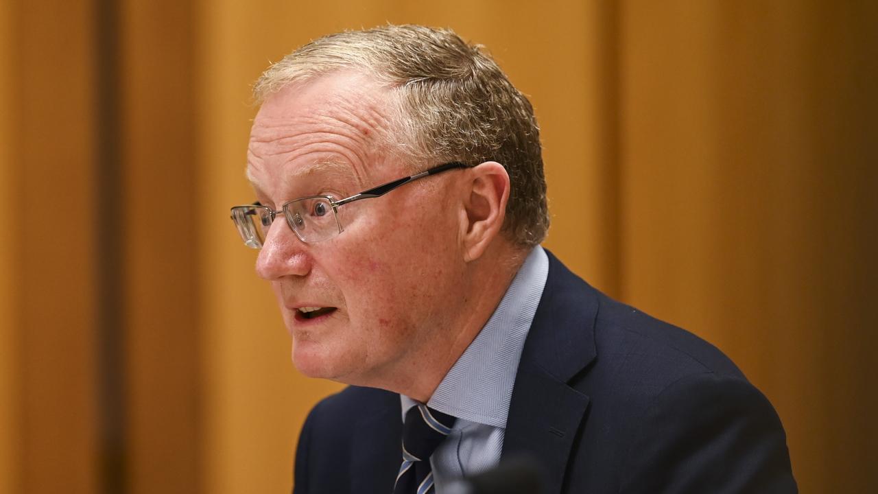 RBA Governor Philip Lowe. Picture: NCA NewsWire / Martin Ollman