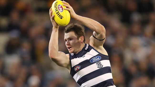 Can anyone stop Patrick Dangerfield? Picture: Michael Klein