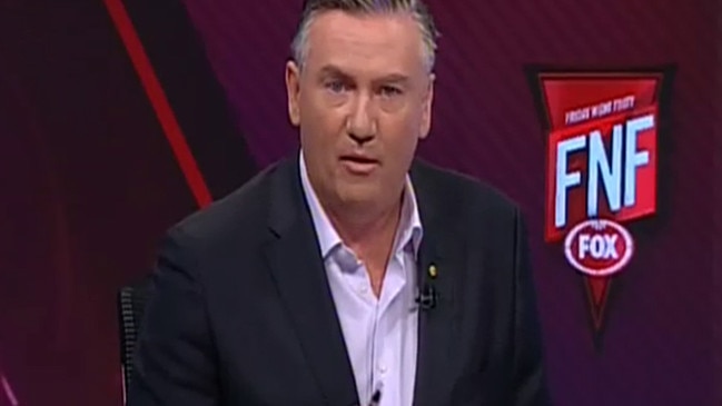 Eddie McGuire apologises at half time for mocking double amputee Cynthia Banham's coin toss