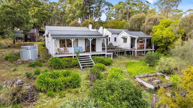 Author Richard Flanagan is selling his Bruny Island shack which featured in his recent book Toxic.