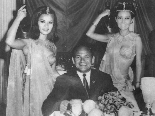 Saffron with two dancers at a nightclub in Sydney in the 1950s. Read the history of the Cross, and the forces behind its dramatic gentrification, in The Weekend Australian tomorrow.