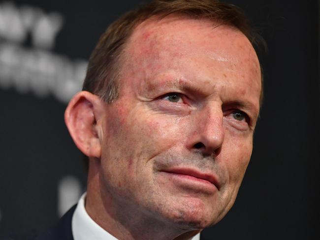 Former Australian prime minister Tony Abbott. Picture: AAP