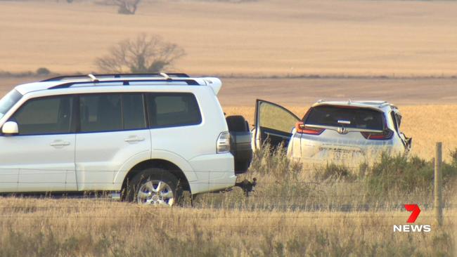 Two women have died following a fatal crash at Everard Central, near Blyth in the state's Mid North, last night. Picture: 7NEWS