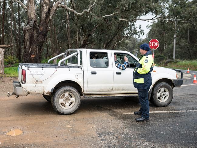 It is unclear whether Mr Flegel was determined to kill his long-running rival or simply deliver a message. Picture: Simon Dallinger