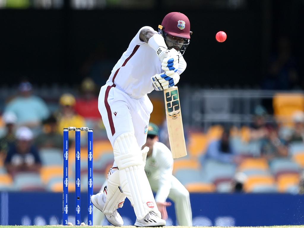 Kirk McKenzie batted well on day three in Brisbane. Picture: Bradley Kanaris/Getty Images