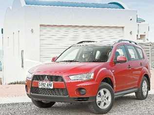 Two-wheel drive Outlander provides off-roader looks but is best suited to the bitumen. Picture: Contributed