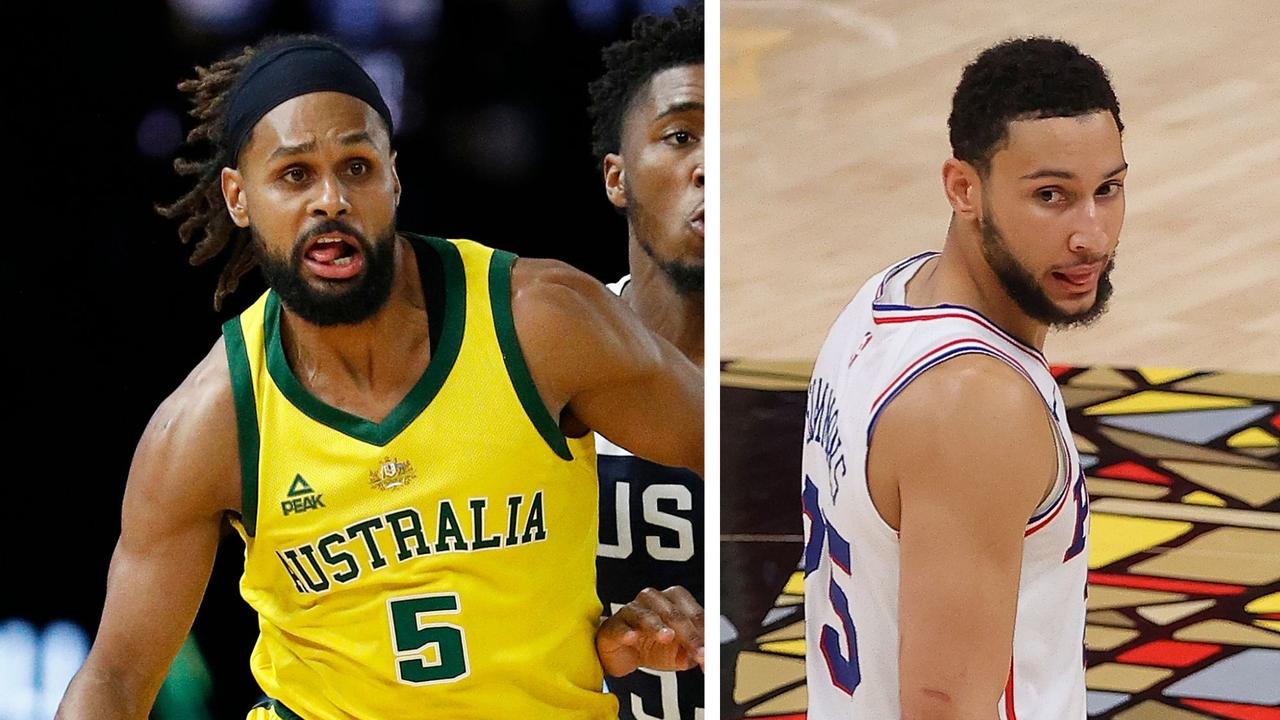 Nba Playoffs 2021 Ben Simmons Tokyo Olympics Patty Mills Cryptic Boomers Post