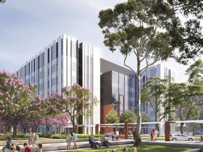 Artist impressions of the $790 redevelopment of Liverpool Hospital. Pictures: Supplied