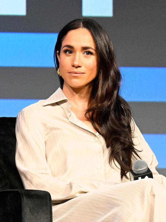 Meghan told a story about a formative childhood event during her time on stage. Picture: Getty Images via AFP