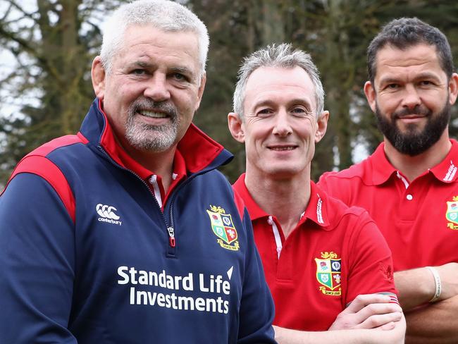 Warren Gatland (L) turned down the Brumbies offer.