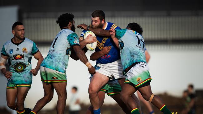 Lochlen Perren pictured in action against Northern United at Oakes Oval last year. Picture: Elise Derwin