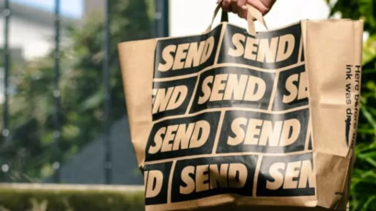 Send promised to deliver groceries within 10 minutes. Picture: Supplied