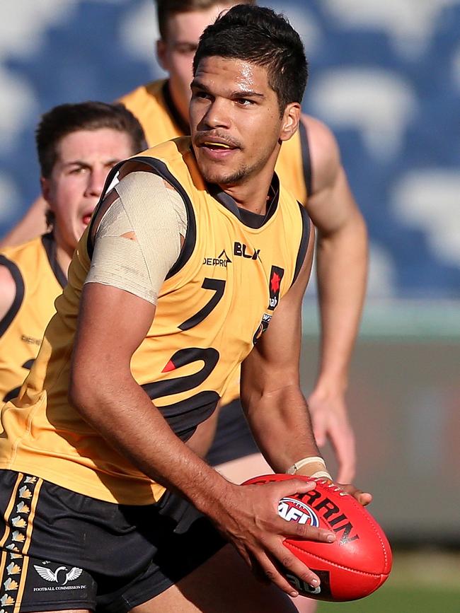 Sam Petrevski-Seton in action for WA. Picture: Mark Dadswell