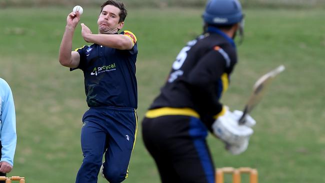 Callum Nankervis in action for Plenty Valley. Picture: Andy Brownbill