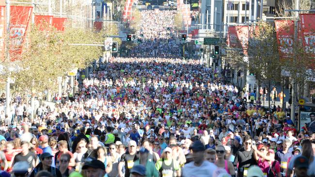 Half of the staff within the events and entertainment division, formerly Fairfax Events and Entertainment, will move to the new owner’s Oceania division, which will include, among other events, the annual City2Surf race. Picture: AAP