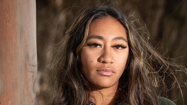 Tennis player Destanee Aiava posted last week that she wanted to end her life. She is buoyed by all the love and support. Picture: Tony Gough