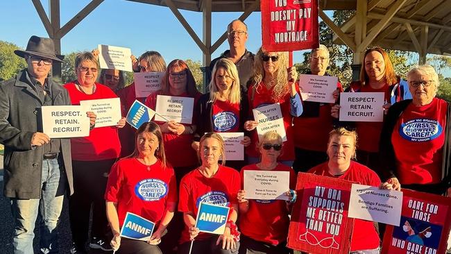 Bendigo maternal and child care health and immunisation nurses are threatening to strike as EBA negotiations with the City of Greater Bendigo grind to a stalemate. Picture: Supplied.