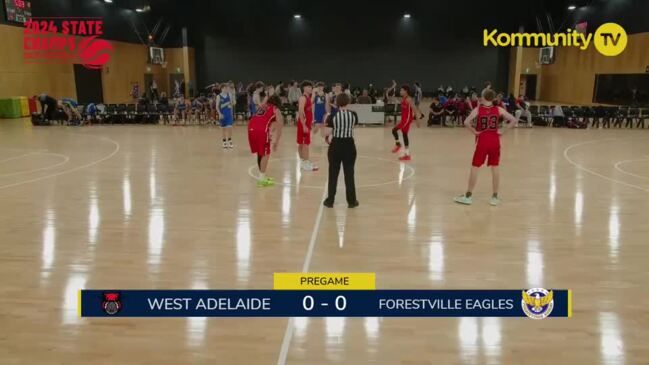 Replay: West Adelaide Bearcats v Forestville Eagles (U16 Boys State) - Basketball SA State Junior Championships Day 1