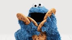 Sesame St character the Cookie Monster.